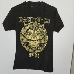 Black Graphic Crew Neck T-Shirt